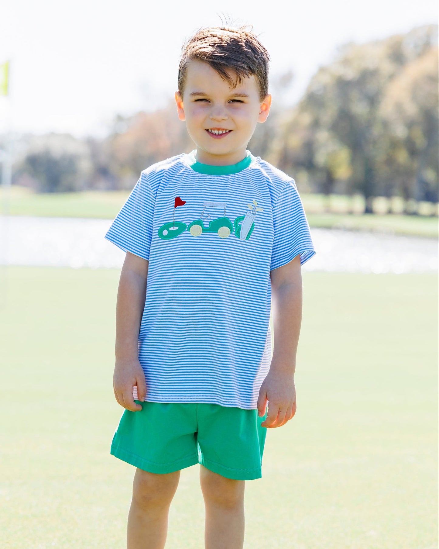 Gone Golfing Short Set by Jellybean by Smock Candy - Persnickety Shop