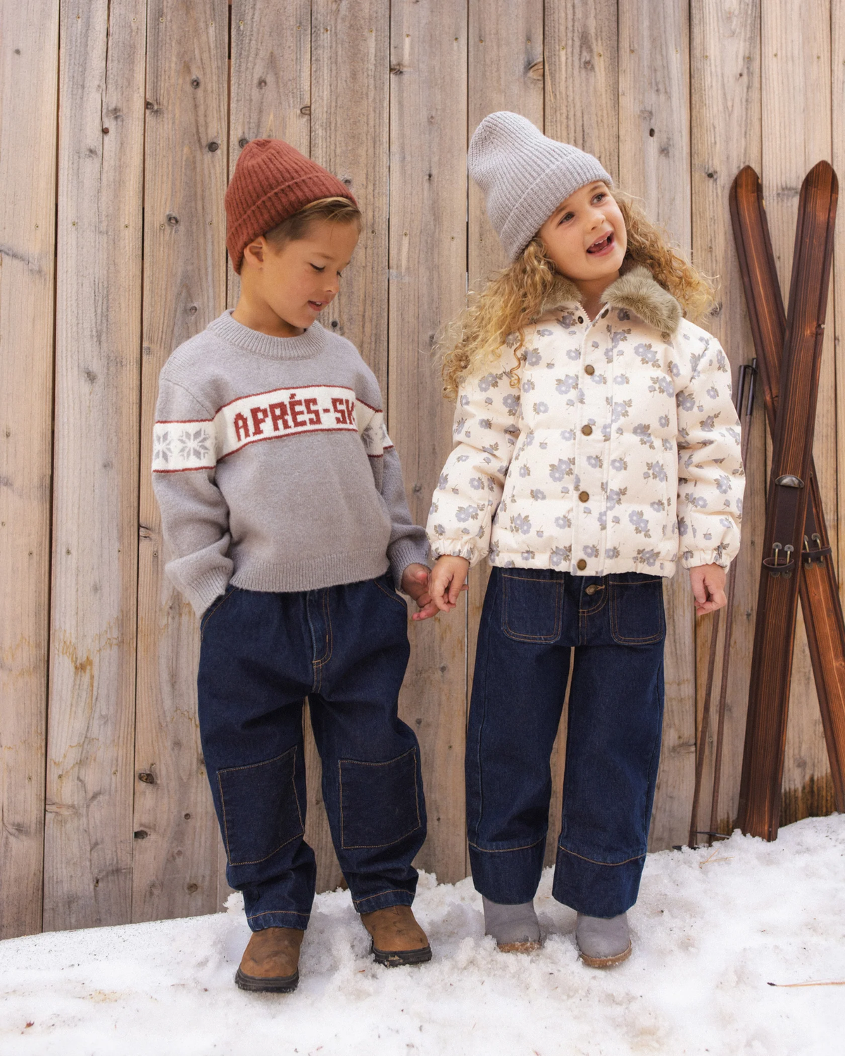 RYLEE + CRU IDYLLWILD JACKET BLUE FLORAL