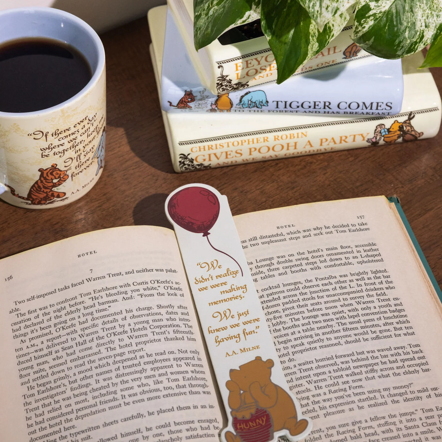 BOOKMARK, THE HOUSE AT POOH CORNER - Persnickety Shop