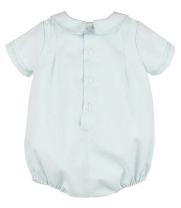 LULI & ME PINTUCK RANDAL BOY BUBBLE - BLUE - Persnickety Shop