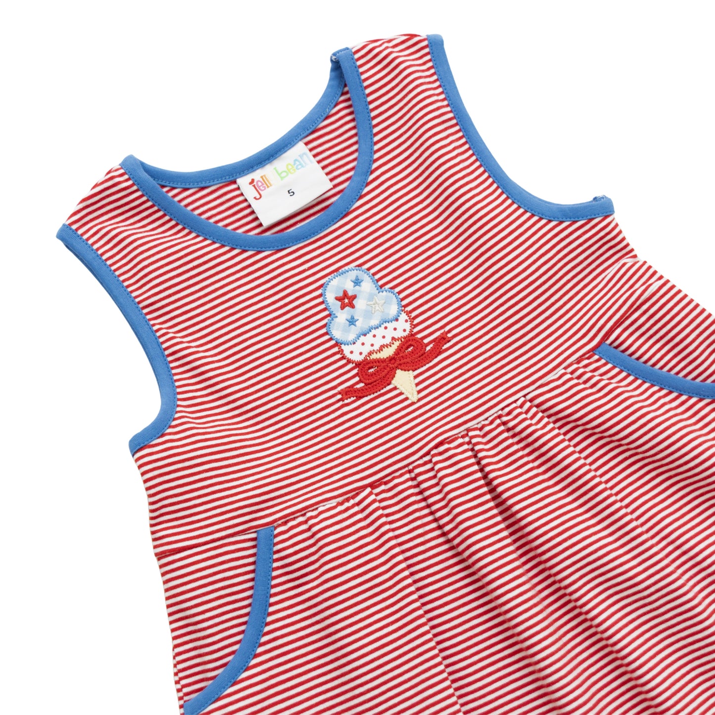 Jellybean All American Scoops Pocket Dress