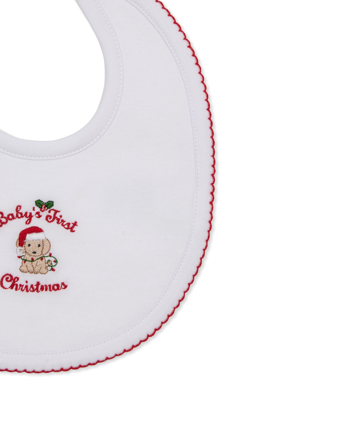 Kissy Kissy Baby's First Christmas 26 Bib