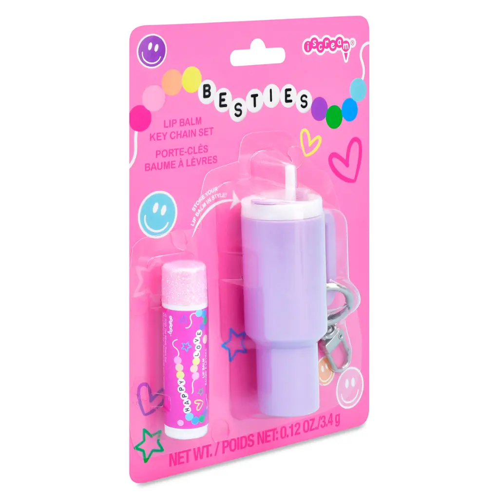 Besties Lip Balm Key Chain Set - Persnickety Shop