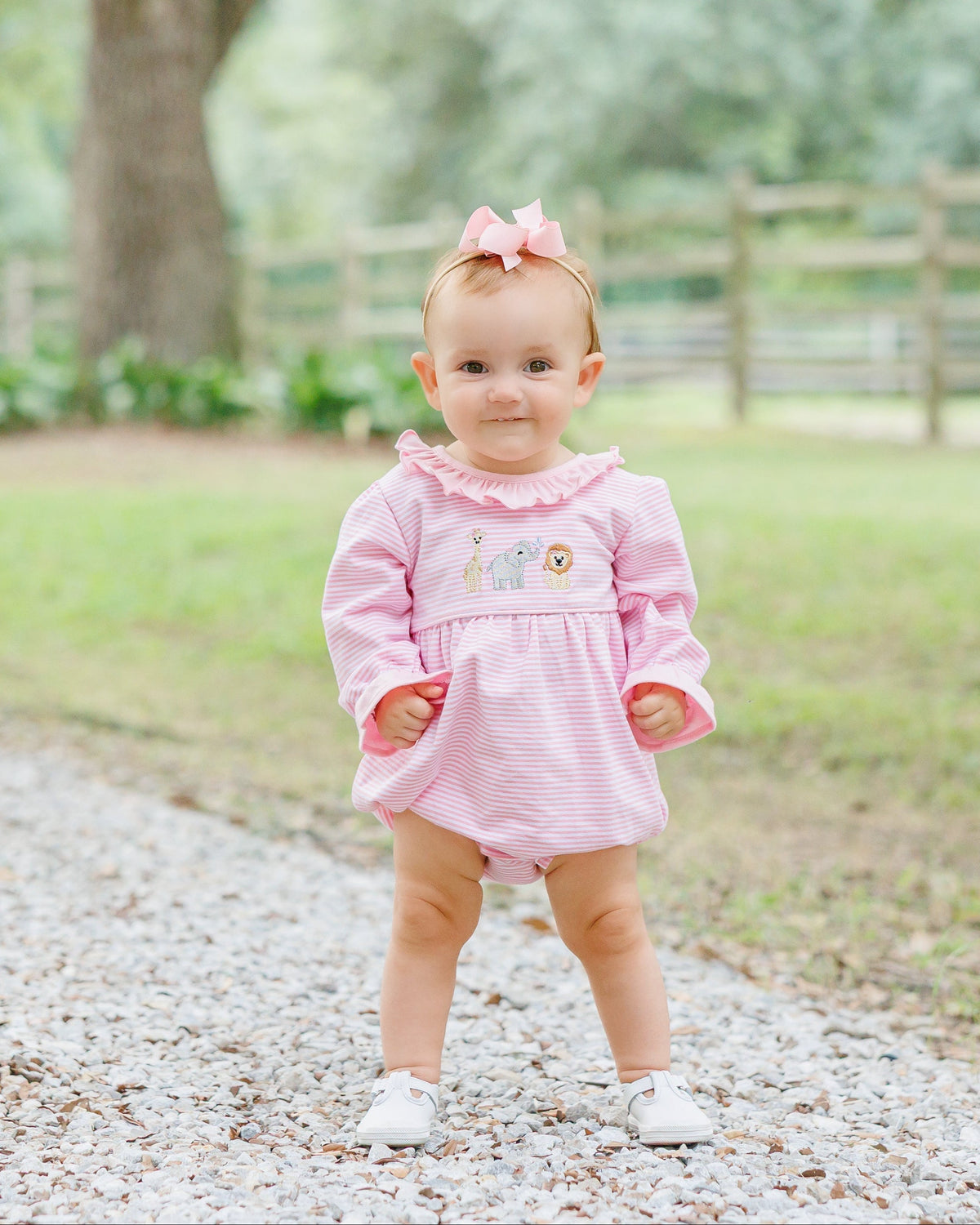 JELLYBEAN BY SMOCK CANDY Zoo Crew Ruffle Bubble