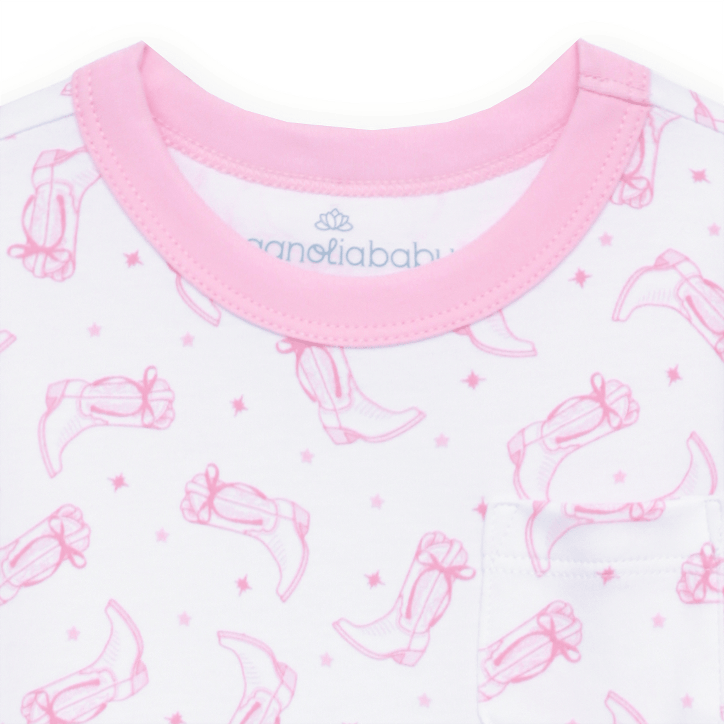 Magnolia Baby Darling Cowboy Boots Dress - Pink