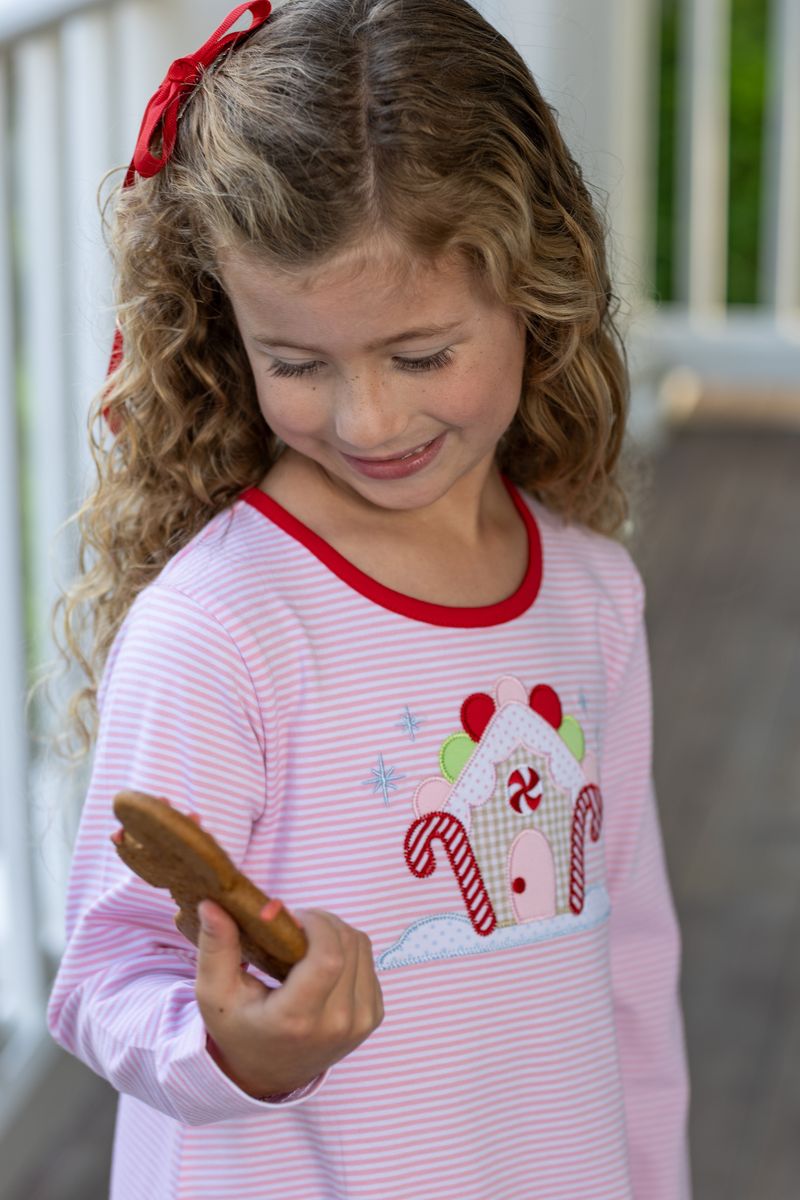 Trotter Street Gingerbread House Pant Set