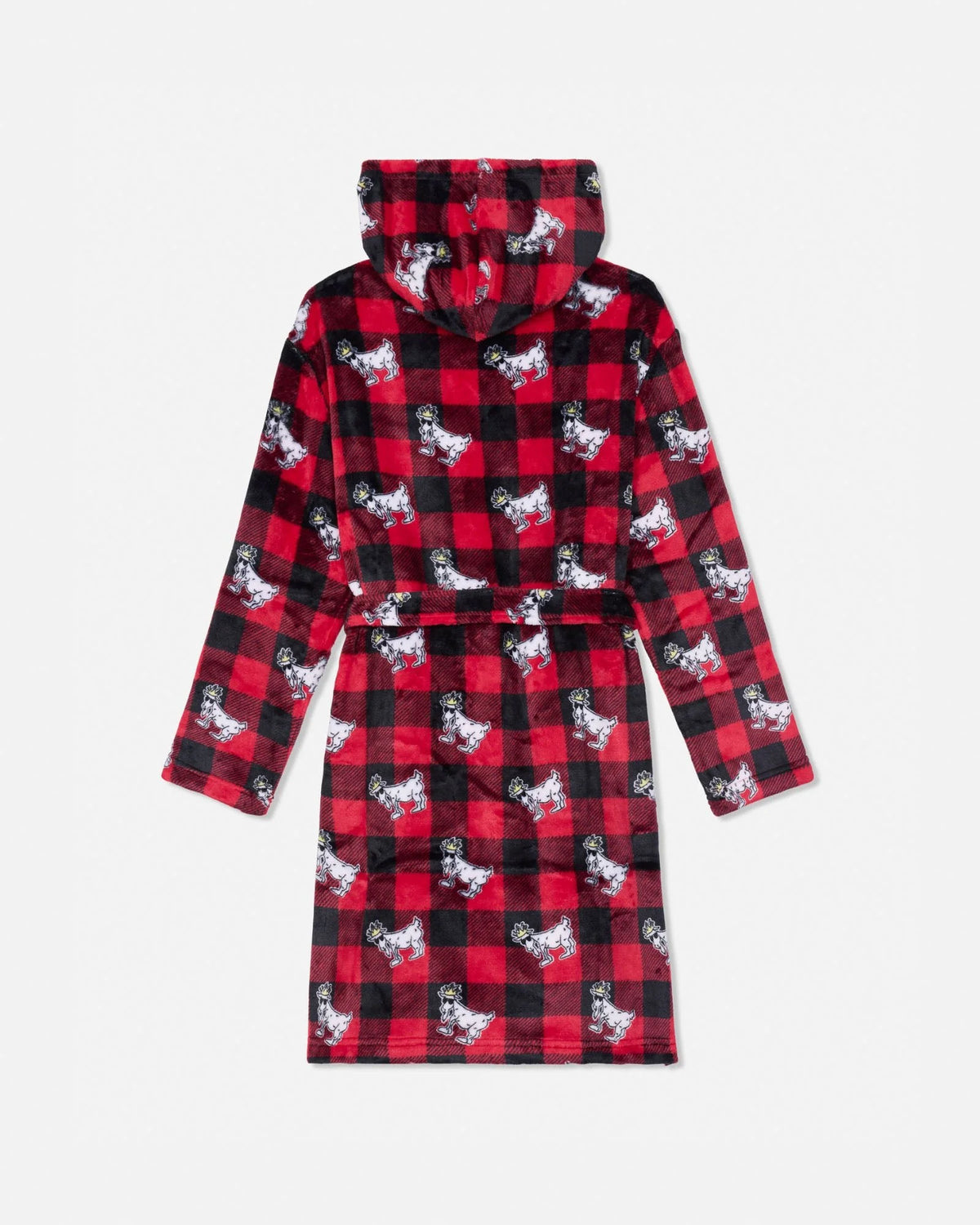 Goat USA Kids' Buffalo Check Bathrobe Enduring Red - Persnickety Shop