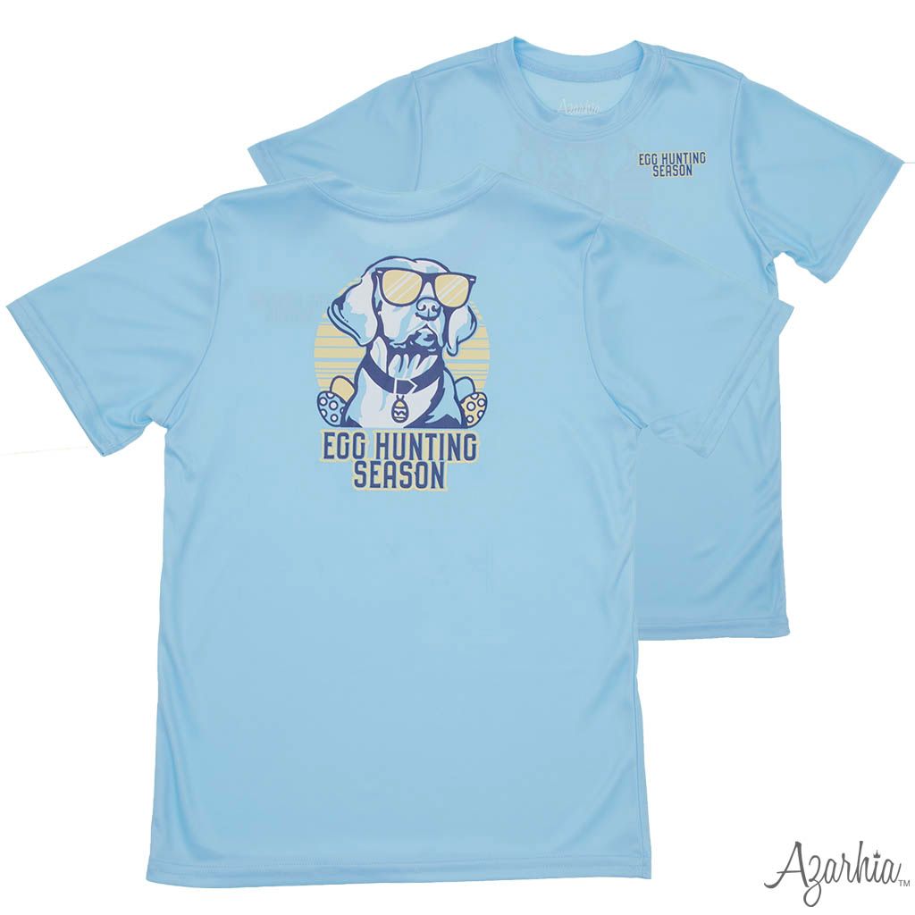 Azarhia Egg Hunting Season Light Blue DriFit - Persnickety Shop