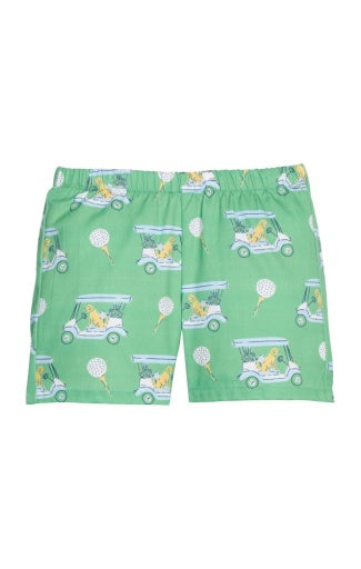 Basic Short - Blue Paws on Par - Persnickety Shop