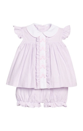 Ruffled Sally Bloomer Set - Ballet - Persnickety Shop