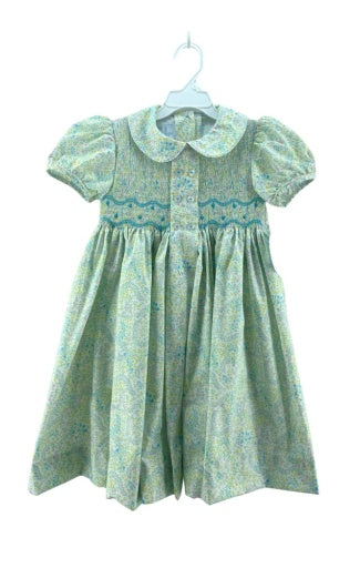 Smocked Bridget Dress - Briarcliff Floral - Persnickety Shop