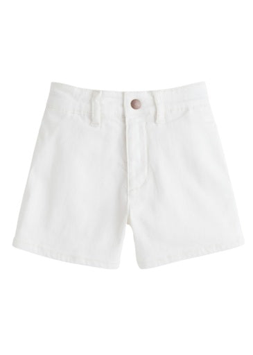 Denim Shorts - Ivory Denim - Persnickety Shop