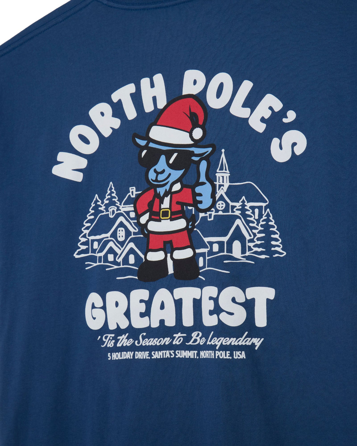 Goat Kids North Pole's Greatest T-shirt: Moonlit Ocean - Persnickety Shop