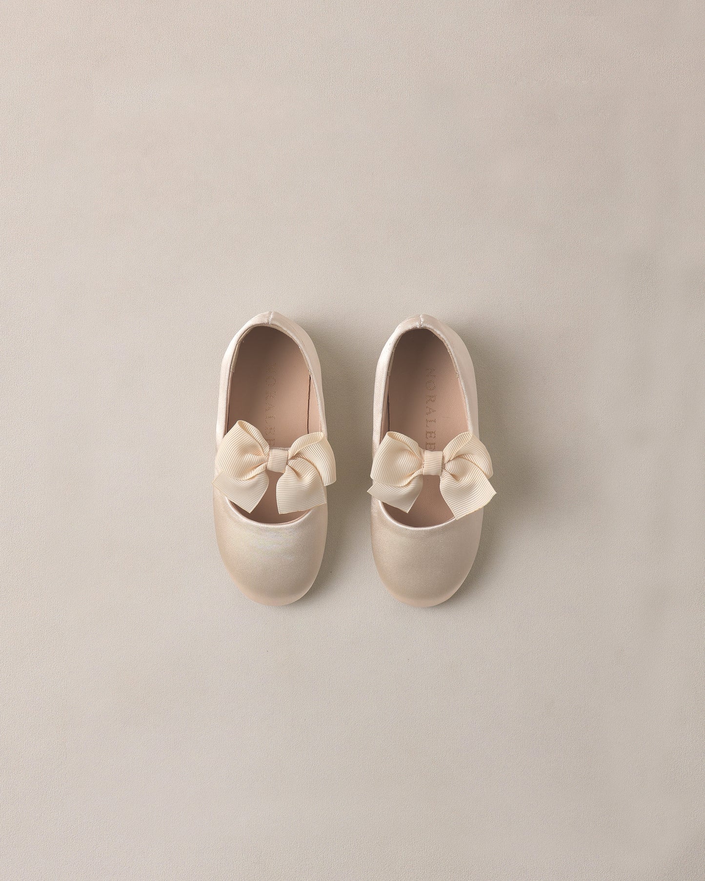 Bow Ballet Flats Pearl by Noralee - Persnickety Shop