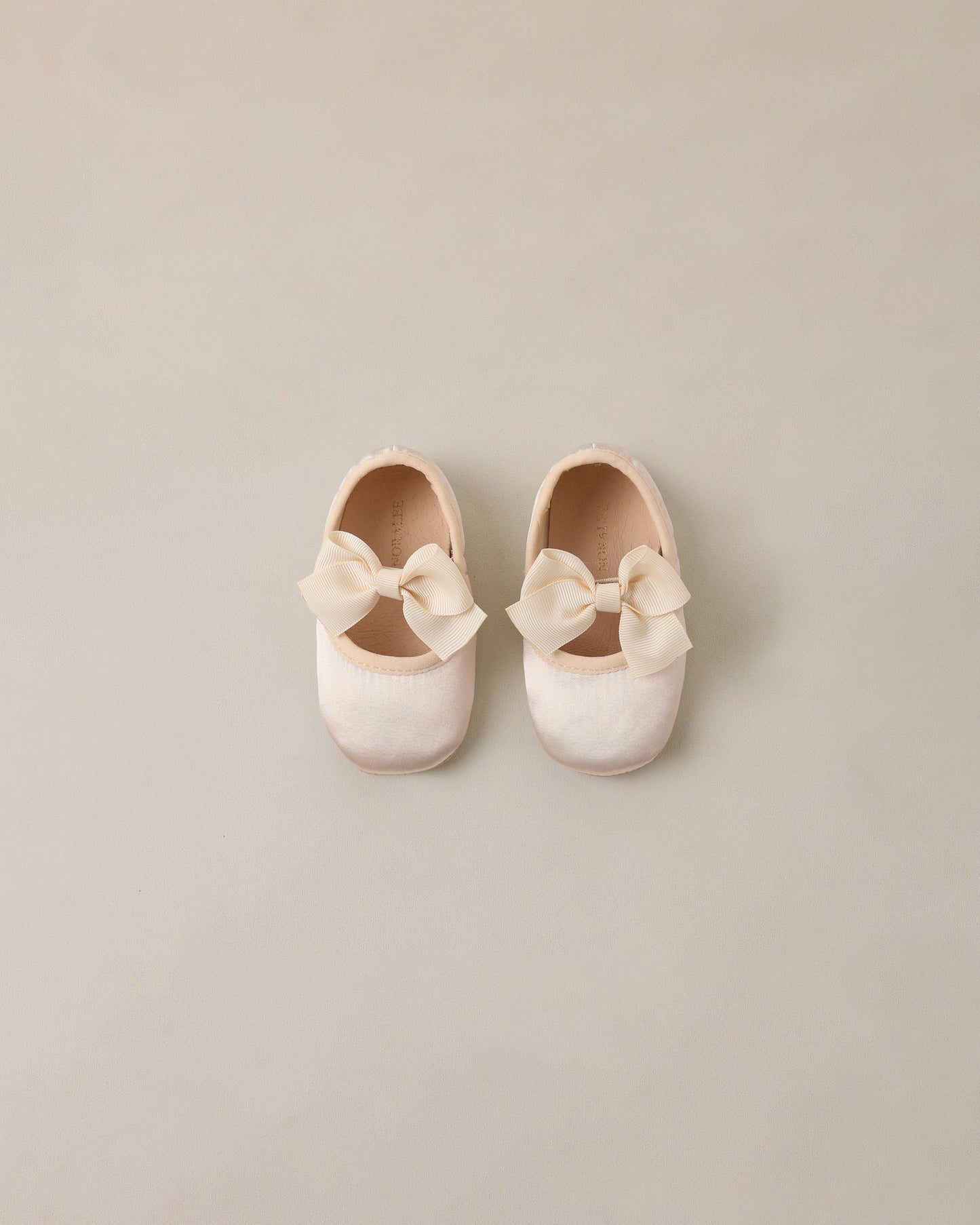 Baby Ballet Flats Pearl by Noralee - Persnickety Shop