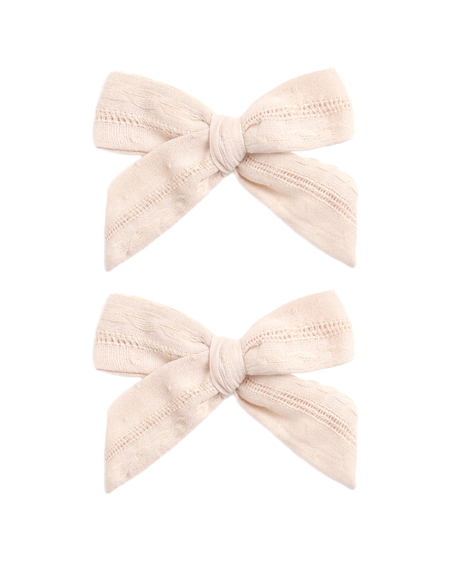 *PRE ORDER* RYLEE + CRU TEEN BOWS, SET OF 2 ANTIQUE