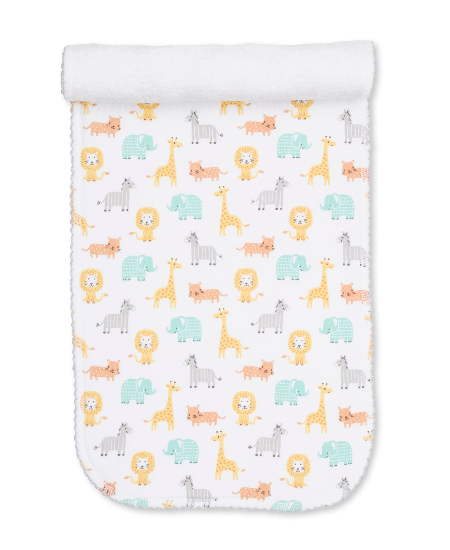 Kissy Kissy Baby Jungle Crew Burp Print