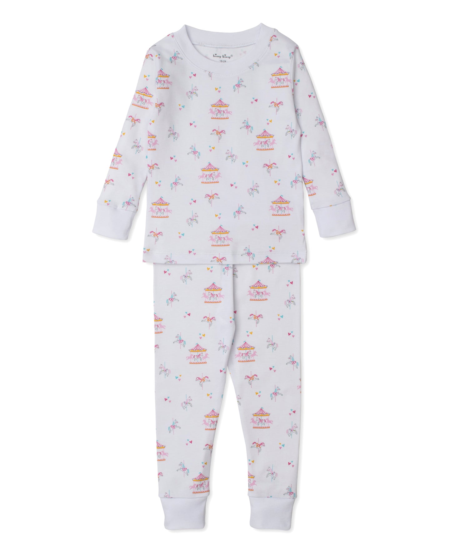 Kissy Kissy PJs Carousel Magic- LONG SLEEVE - Persnickety Shop