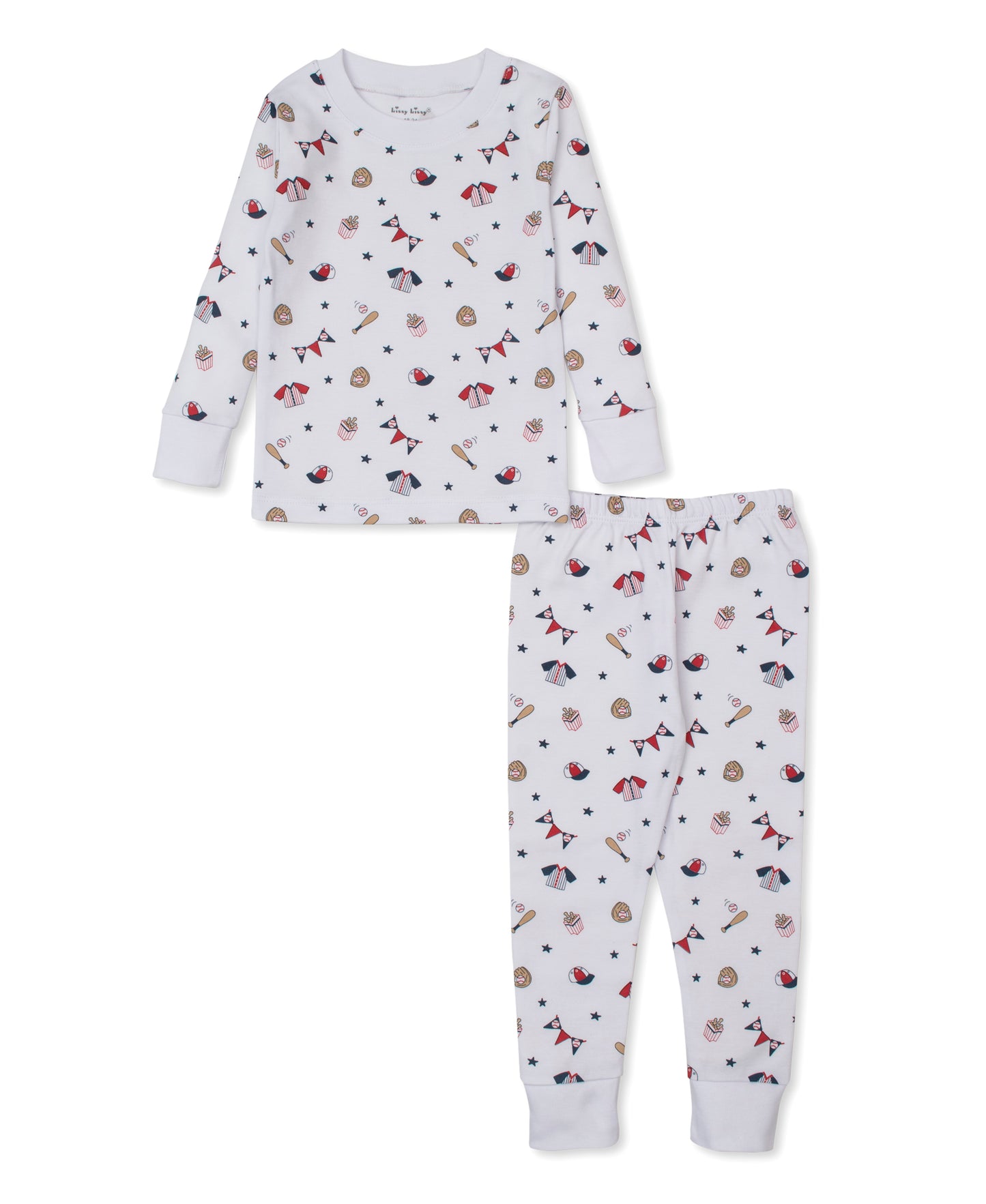 Kissy Kissy PJs Fly Ball- LONG SLEEVE - Persnickety Shop
