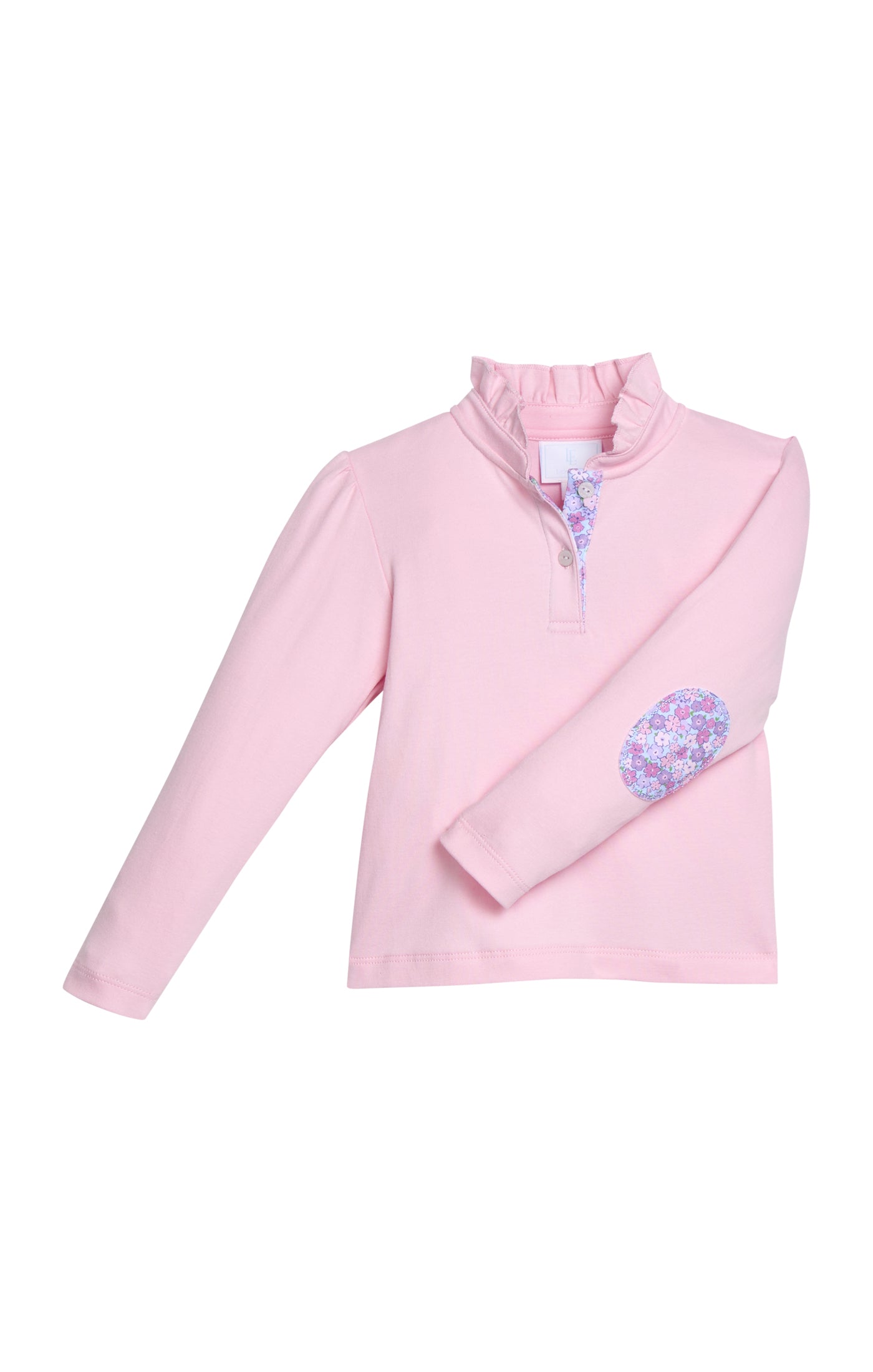 Little English Long Sleeve Hastings Polo - Ashbrook Floral