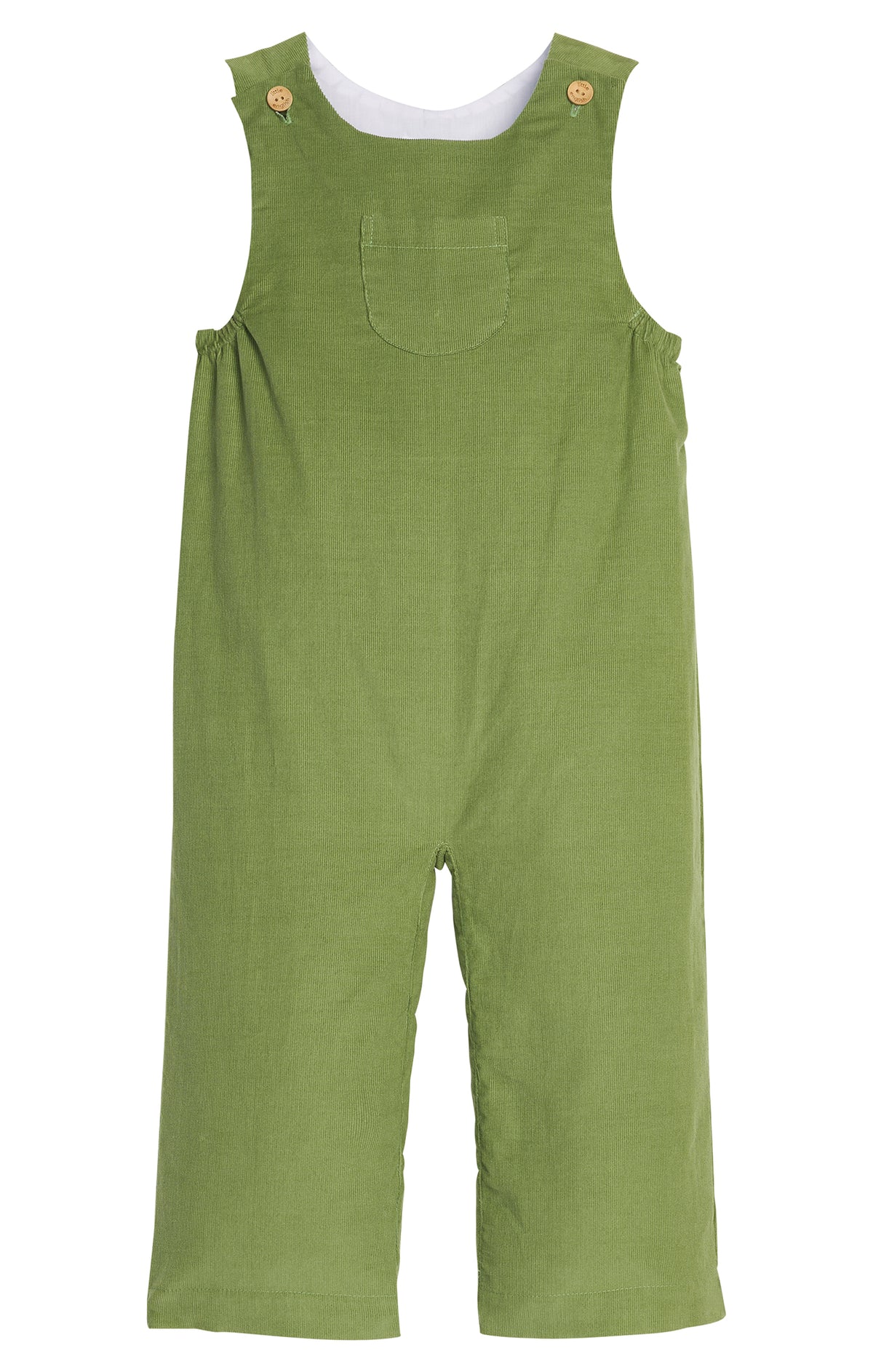 Little English Campbell Overall - Watercress Corduroy