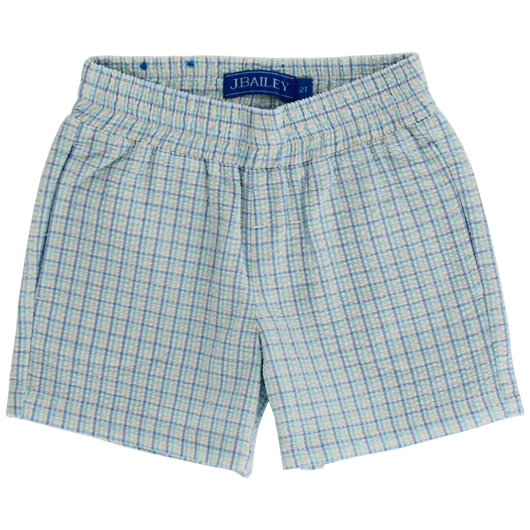 J.Bailey PULL ON SHORT-LAUREL SEERSUCKER - Persnickety Shop