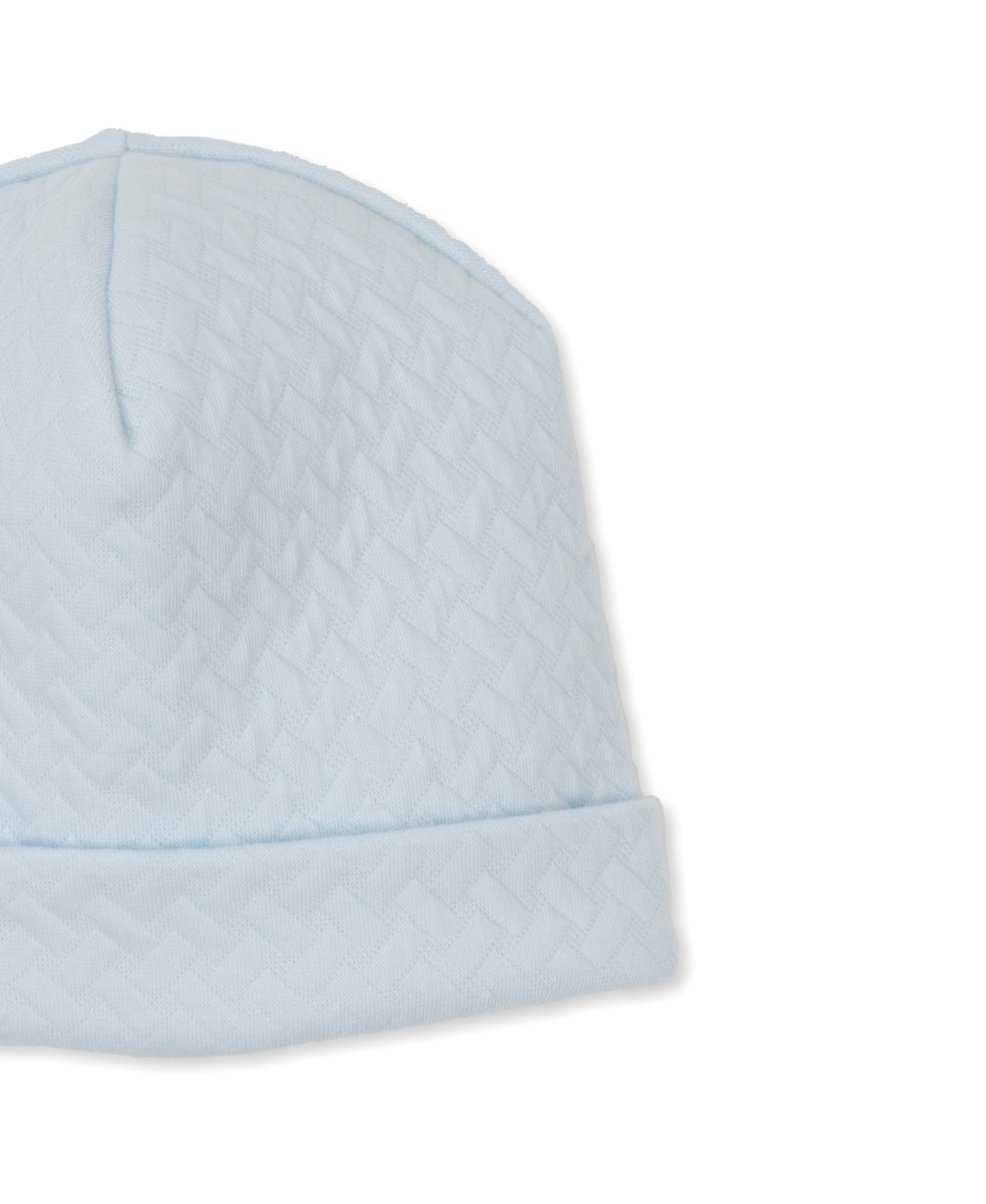 Kissy Kissy jacquard hat light blue