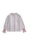 Little English Shannon Top - St Moritz Floral Stripe - Persnickety Shop