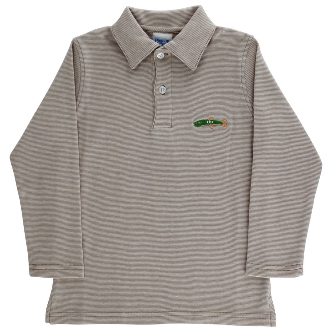 PRE-ORDER BAILEY BOYS RAINBOW TROUT-POLO SHIRT