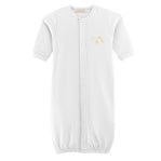 Three Little Ducks Embroidered Pima Converter Gown – Baby Club Chic