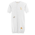 Safari Adventure Embroidered Pima Converter Gown – Baby Club Chic