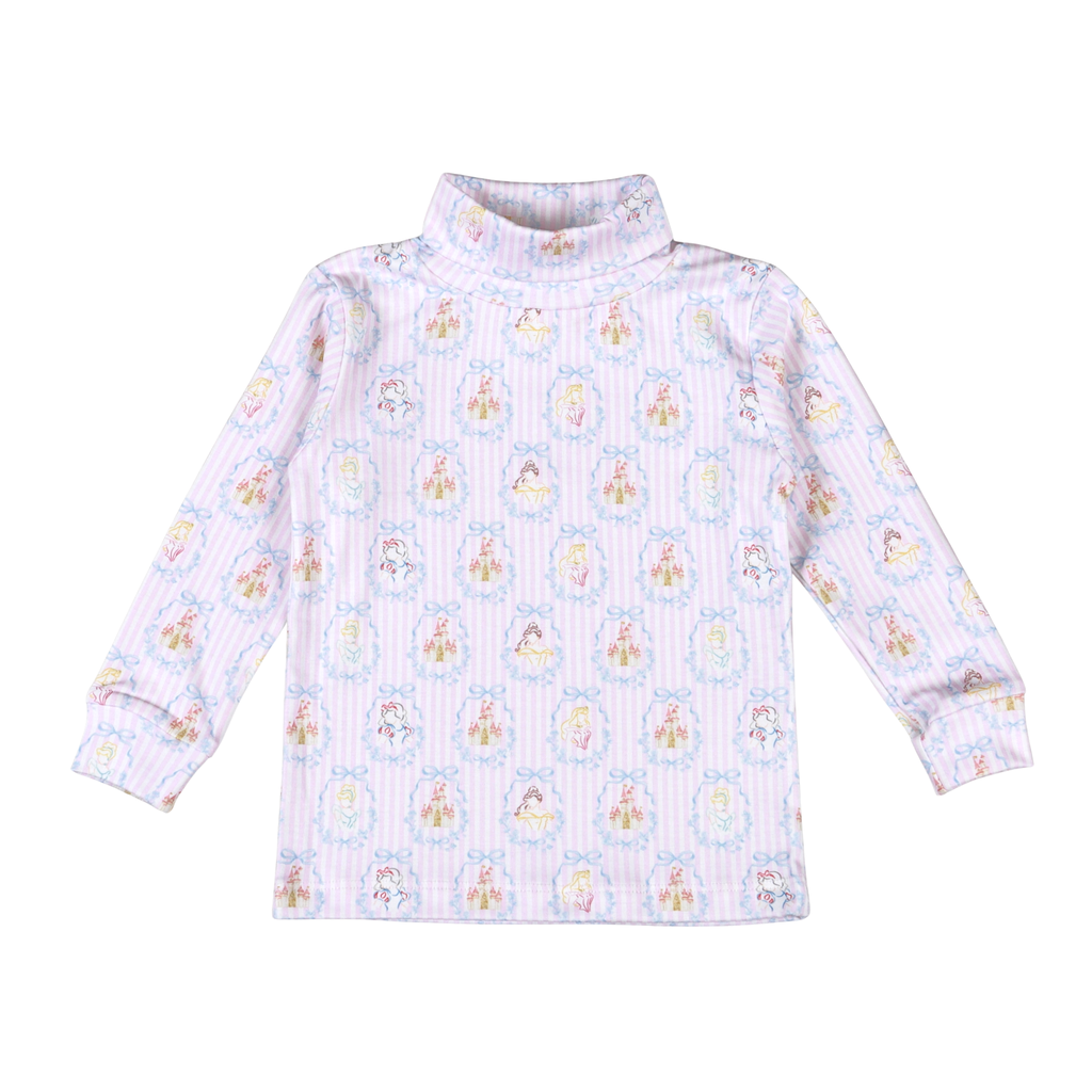 Baby Loren Royal and Charm Pima turtleneck