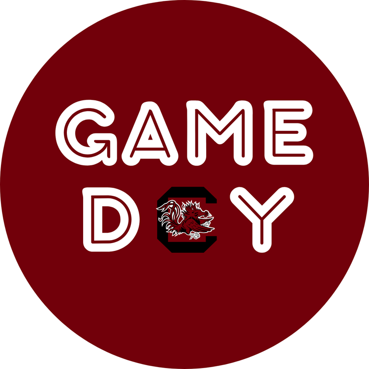 Carolina and Clemson Gameday Buttons - Persnickety Shop