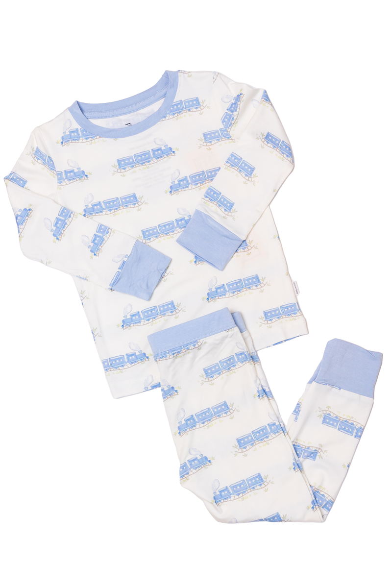 2 piece Train Pajama