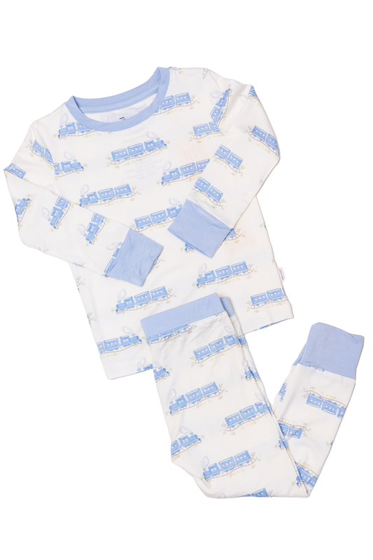 2 piece Train Pajama
