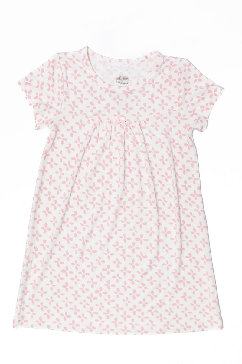 The Uptown Baby Pink Clover Bamboo Dress - Persnickety Shop
