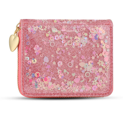 PINK CONFETTI WALLET - CARRYING KIND