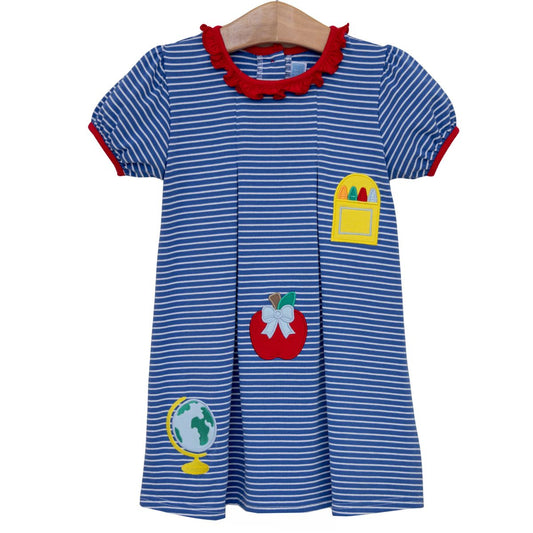PREORDER: Trotter Street Kids School Trio Dress