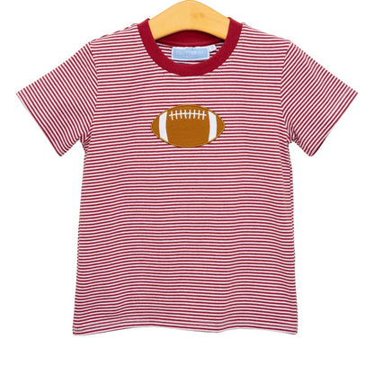 Trotter Street Kids Football Shirt Crimson