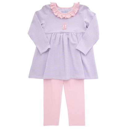 Itsy Bitsy Girls Ballet Slipper Pant Set