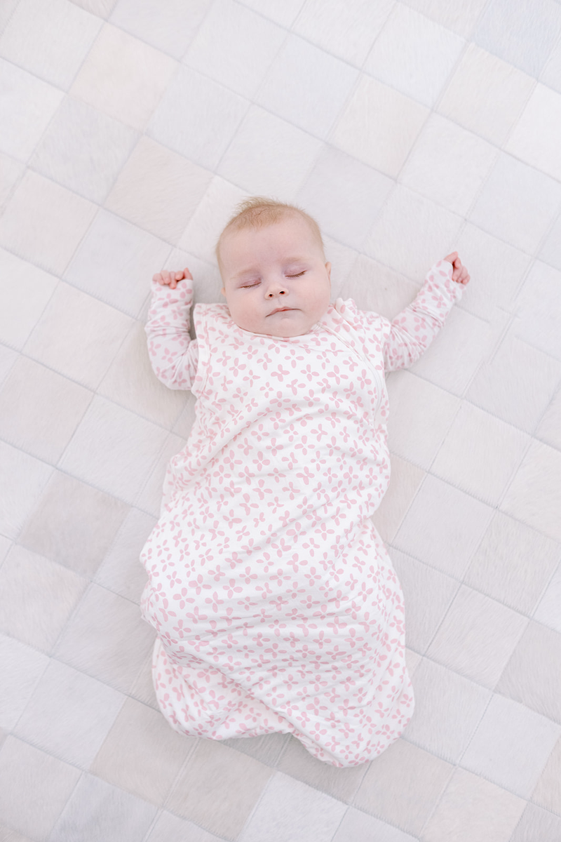 Girls Sleep Bag - Pink Clover