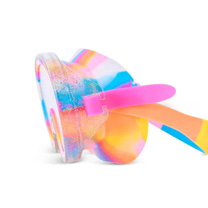 Bling20 Crystal Current Kids’ Swim Mask – Candy Corale - Persnickety Shop