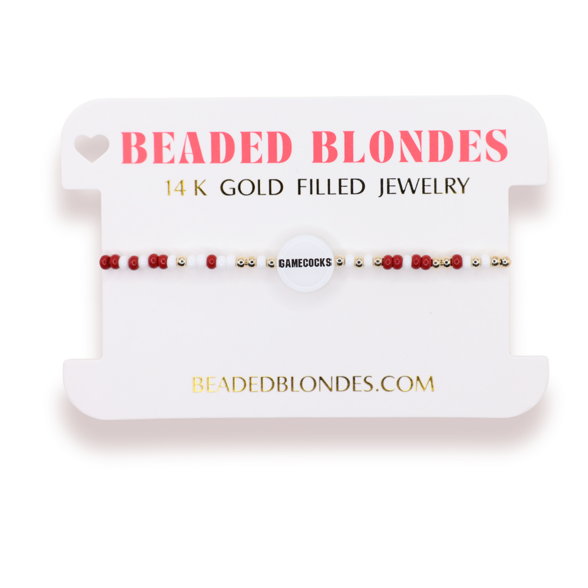 South Carolina Logo Flip Bracelet on Color: Standard 6.75 Inch