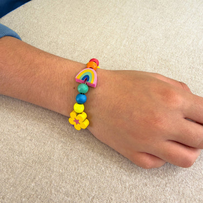 Rainbow Bloom Bracelet Making Kit