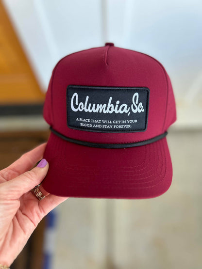 Boys Gamecock USC  Columbia, SC Patch Hat with Rope - Persnickety Shop