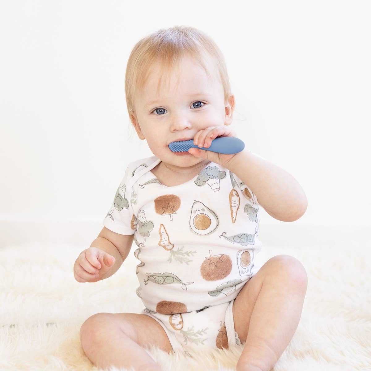 Baby-Led™ Toothbrush (Baby 3+ months): Indigo