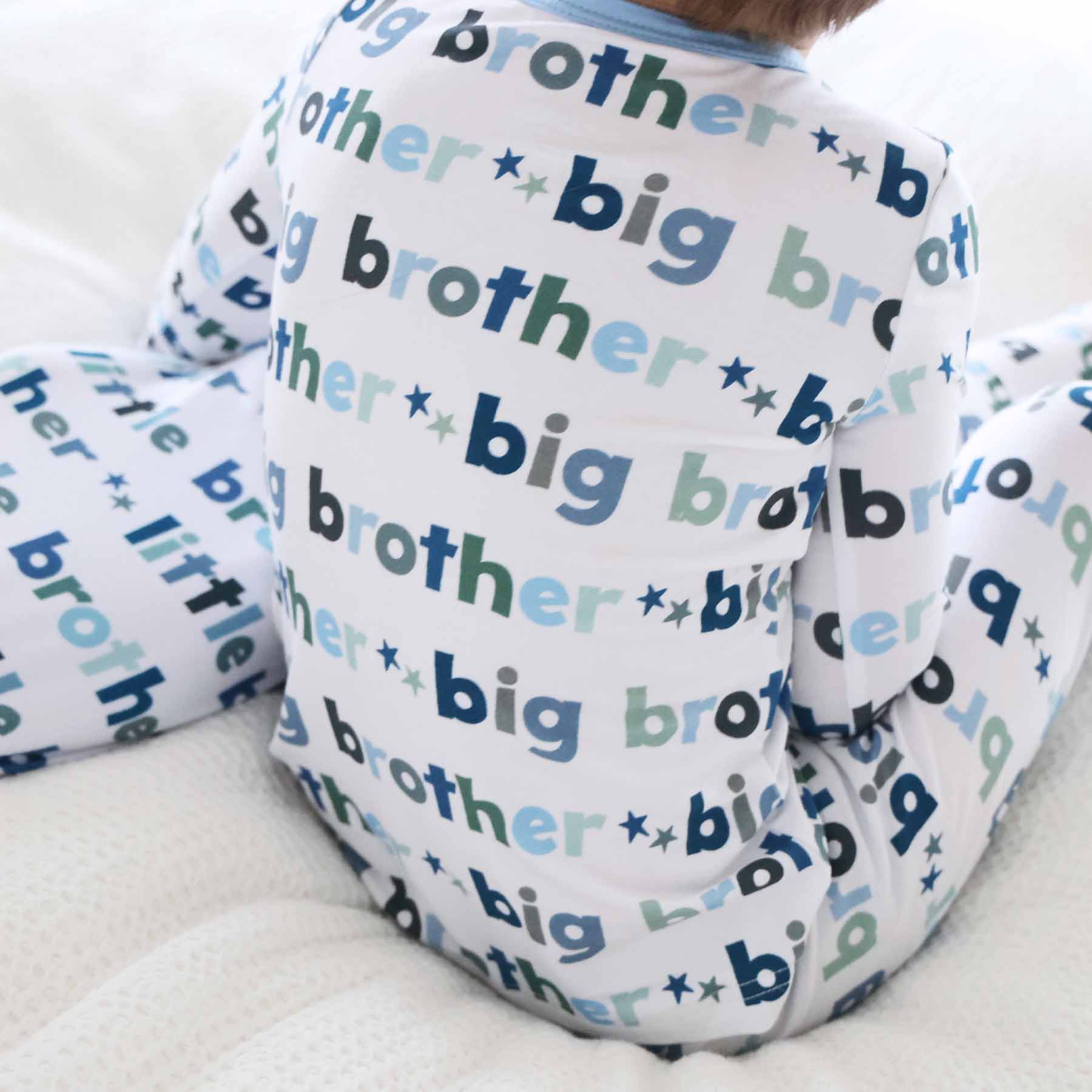 Big Brother Two Piece Pajama Set: 12-18 months - Persnickety Shop