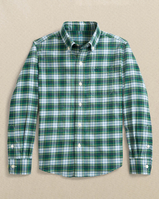 Southern Tide Boys Gordon Tartan Skipjack Sport Shirt - Persnickety Shop
