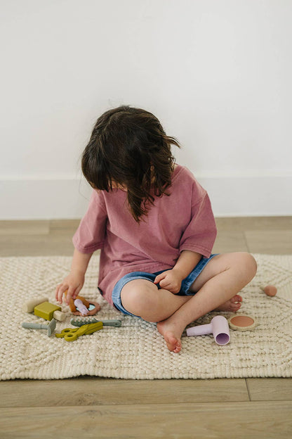 Silicone Hair and Makeup Play Set - Persnickety Shop