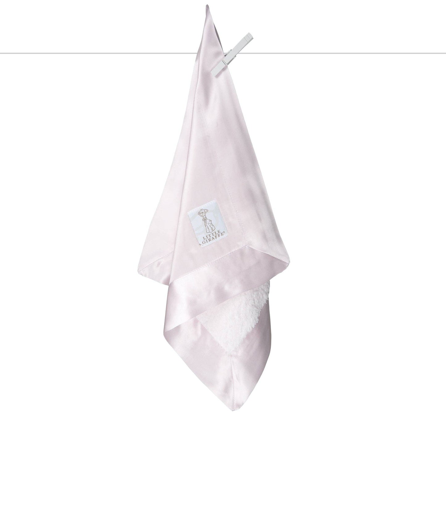 Chenille Satin™ Blanky: White